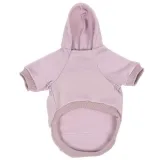 Pet Dog Cloth Solid Color Hooded Sweatshirt Puppy Cloth