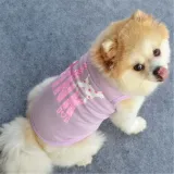 Pet Dog Cloth Teddy Printed Doggy Puppy Breathable Vest Cloth
