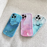 Printed Marble Pattern Drop Proof Phone Case for iPhone13 12 11 Pro Max