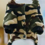 Pet Dog Cloth Camouflage Hooded Sweatshirt Puppy Cloth