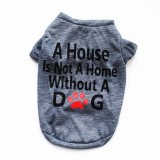 Pet Dog Cloth Slogan Printed Puppy Vest