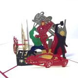 3D Pop Up The Avengers Greeting Gift Cards For Kids