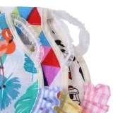 Pet Poultry Elastic Lace Strap Printed Chicken Apron Vest