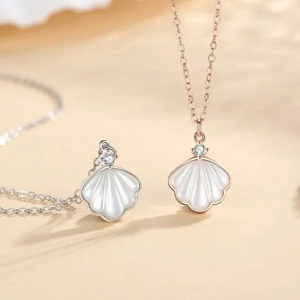 Shellfish Necklace Ins Female Light Luxury Niche Pendant Lifetime Shell Jewelry