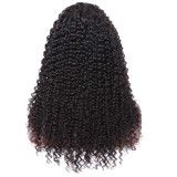 Women Synthetic Black Small Curly Wig Long Fluffy Hair Wigs