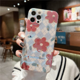Cute Point Drill Heart Flower Phone Case for iphone13 12 11 Pro Max