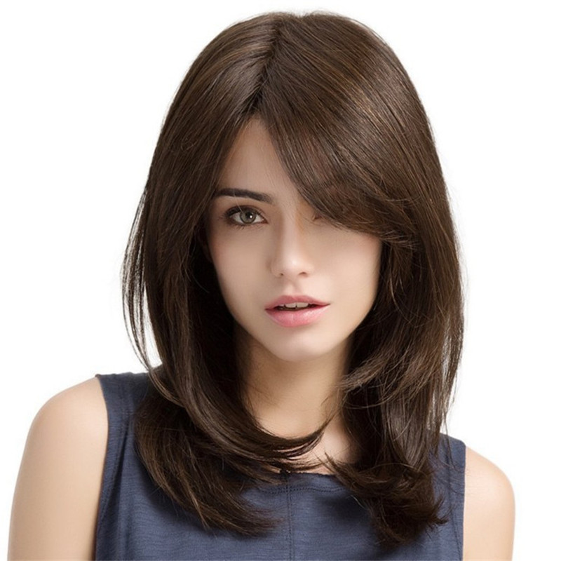 Women Hot Long Straight Daily Wig