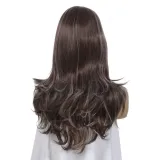 Women Synthetic Fluffy Curls Hair Wigs Medium Curly Hair Middle Parting Wig
