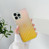 Transparent Gradient Bubble Film Drop Proof Phone Case for iPhone13 12 11 Pro Max