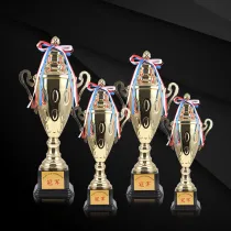 Metal Trophy For The Annual Meeting Of The Enterprise