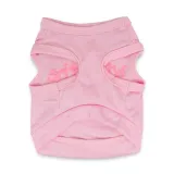 Pet Dog Cloth Teddy Solid Color Slogan Vest Puppy Cloth