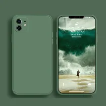 Pure Color Fall Prevention Phone Case for iPhone13 12 11 Pro Max
