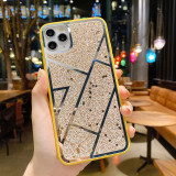 Splicing Sequins Flash Powder Fall Proof Phone Case for iPhone13 12 11 Pro Max