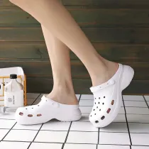 Women Closed Toe Hollow Out Platform Sandal Slipper