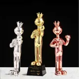 Resin Trophy Personality Production Creative Award School Children Honor