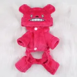Pet Dog Clothes Cartoon Totoro Hoodie Flannel Sleepwear With Hat