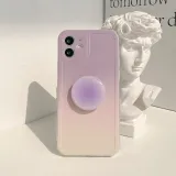 Gradient Telescopic Bracket Phone Case for iphone13 12 11 Pro Max