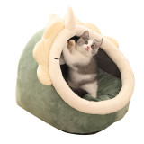 Cute Cartoon Animal Modeling House Circular Arc Yurt Pet Nest