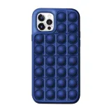 Pop It Fidget Toys Pure Color Soft Silicone iPhone Case For iPhone 12 11 Pro Max 11