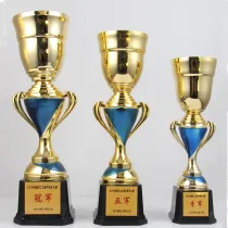 Multicolor High Quality World Cup Metal Trophy Award