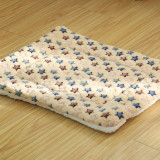 Printed Stars Dog House Mat Dog Blanket Pet Blanket Cushion