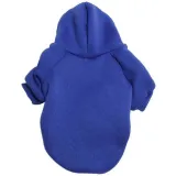 Pet Dog Cloth Solid Color Hooded Sweatshirt Puppy Cloth