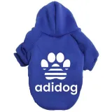 Pet Dog Cloth Slogan Keep Warm Outdoor Hooded Sweatshirt Puppy Cloth