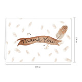 Flat Standard Feather Greeting Cards