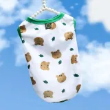 Pet Dog Cloth Pomeranian Poodle Little Bear Printed Puppy Cloth