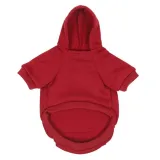 Pet Dog Cloth Solid Color Hooded Sweatshirt Puppy Cloth