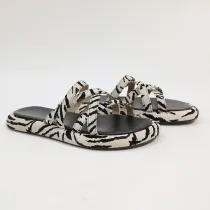 Women Platform Crosse Tie Bare Instep Leisure Sandalias