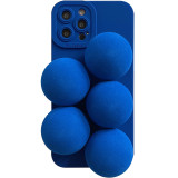 Blue Decompression Ball Drop Proof Phone Case for iPhone13 12 11 Pro Max