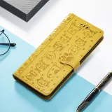 Leather Printed Animal Paw Flip Wallet Drop Proof Phone Case for iPhone13 12 11 Pro Max