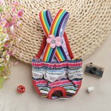 Pet Dog Sanitary Physiological Cute Rainbow Strap Puppy Underwear Diapers