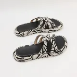 Women Platform Crosse Tie Bare Instep Leisure Sandalias