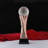 Basketball Golf Golden Silver Bronze Sports Competition Trophy Optical Award