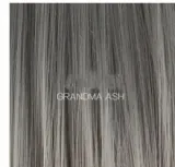 Women Synthetic Wigs Machine Made Long Wavy Hair Middle Parting Curly Wigs