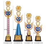 Colorful Flower Kindergarten For Children And Students Plastic Style Trophy Award