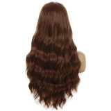 Women Synthetic Fluffy Wavy Curls Hair Wigs Bang Curly Wig