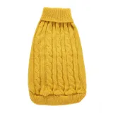 Pet Dog Cloth Solid Color Keep Warm Sweater Puppy Cloth