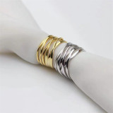 Silver Zircon CHIC Fashion Jewelry Inlaid Diamond Adjustable Size Women Ring