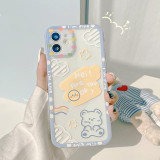 Cute Bear Phone Case for iphone13 12 11 Pro Max