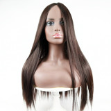 Women Parting Straight Synthetic Wig Natural Long Hair Wigs