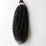 Women Black Small Curly Hair Front Lace Fake Hair Curlers Long Wigs