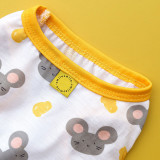 Pet Vest for Small Dogs Cat T-Shirts Cartoon Print Soft Cotton Pajamas
