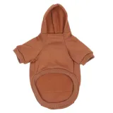 Pet Dog Cloth Solid Color Hooded Sweatshirt Puppy Cloth