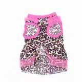 Pet Dog Cloth Sleeveless Polka Dots Mesh Puppy Cloth