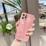 Printed Marbling Drop Proof Phone Case for iPhone13 12 11 Pro Max