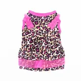 Pet Dog Cloth Sleeveless Polka Dots Mesh Puppy Cloth