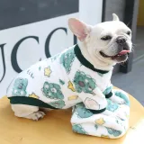 Pet Small Dog Cloth Bull Flannel Keep Warm Strawberry Bear